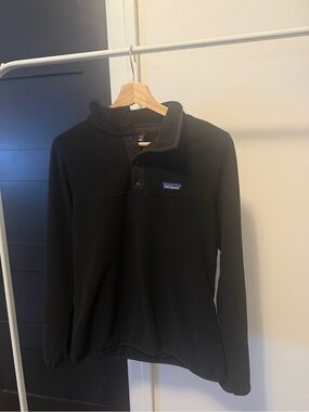 Patagonia Black Synchilla Snap-T Fleece Pullover